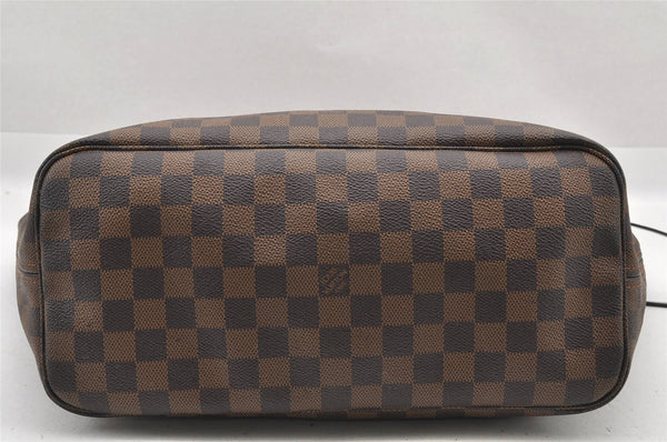 Authentic Louis Vuitton Damier Neverfull MM Shoulder Tote Bag N51105 LV 9480I