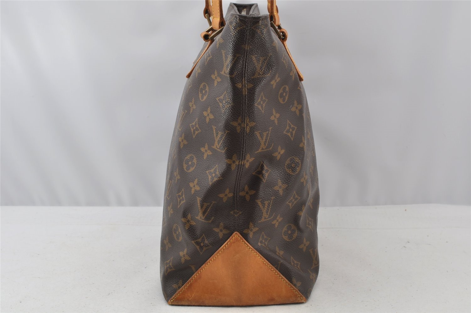 Authentic Louis Vuitton Monogram Cabas Mezzo Shoulder Tote Bag M51151 LV 9481I