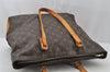 Authentic Louis Vuitton Monogram Cabas Mezzo Shoulder Tote Bag M51151 LV 9481I