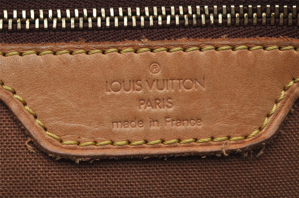 Authentic Louis Vuitton Monogram Cabas Mezzo Shoulder Tote Bag M51151 LV 9481I