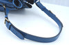Authentic Louis Vuitton Epi Noe Shoulder Drawstring Bag Blue M44005 LV 9483I