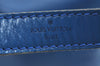 Authentic Louis Vuitton Epi Noe Shoulder Drawstring Bag Blue M44005 LV 9483I