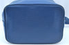 Authentic Louis Vuitton Epi Noe Shoulder Drawstring Bag Blue M44005 LV 9483I
