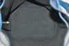 Authentic Louis Vuitton Epi Noe Shoulder Drawstring Bag Blue M44005 LV 9483I