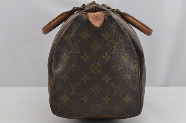 Authentic Louis Vuitton Monogram Speedy 30 Hand Boston Bag Old Model Junk 9485J