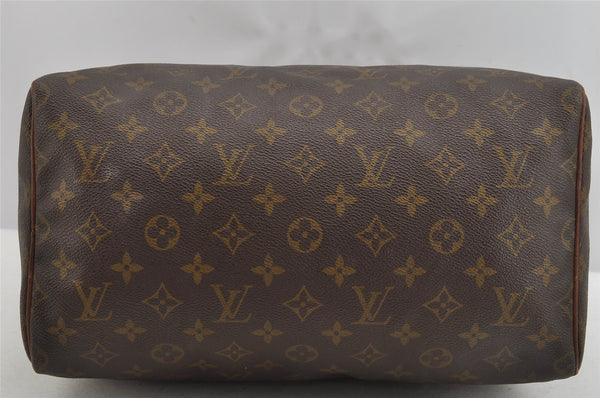 Authentic Louis Vuitton Monogram Speedy 30 Hand Boston Bag Old Model Junk 9485J