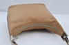 Authentic GUCCI Vintage Shoulder Bag Purse Leather 0013814 Beige 9486I
