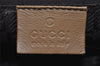 Authentic GUCCI Vintage Shoulder Bag Purse Leather 0013814 Beige 9486I