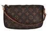 Authentic Louis Vuitton Monogram Pochette Accessoires Pouch M51980 LV 9486J