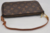 Authentic Louis Vuitton Monogram Pochette Accessoires Pouch M51980 LV 9486J
