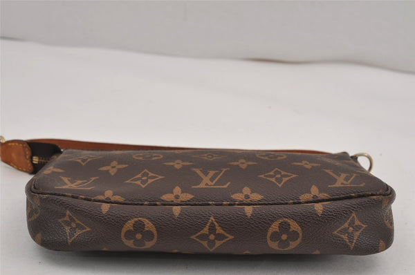 Authentic Louis Vuitton Monogram Pochette Accessoires Pouch M51980 LV 9486J
