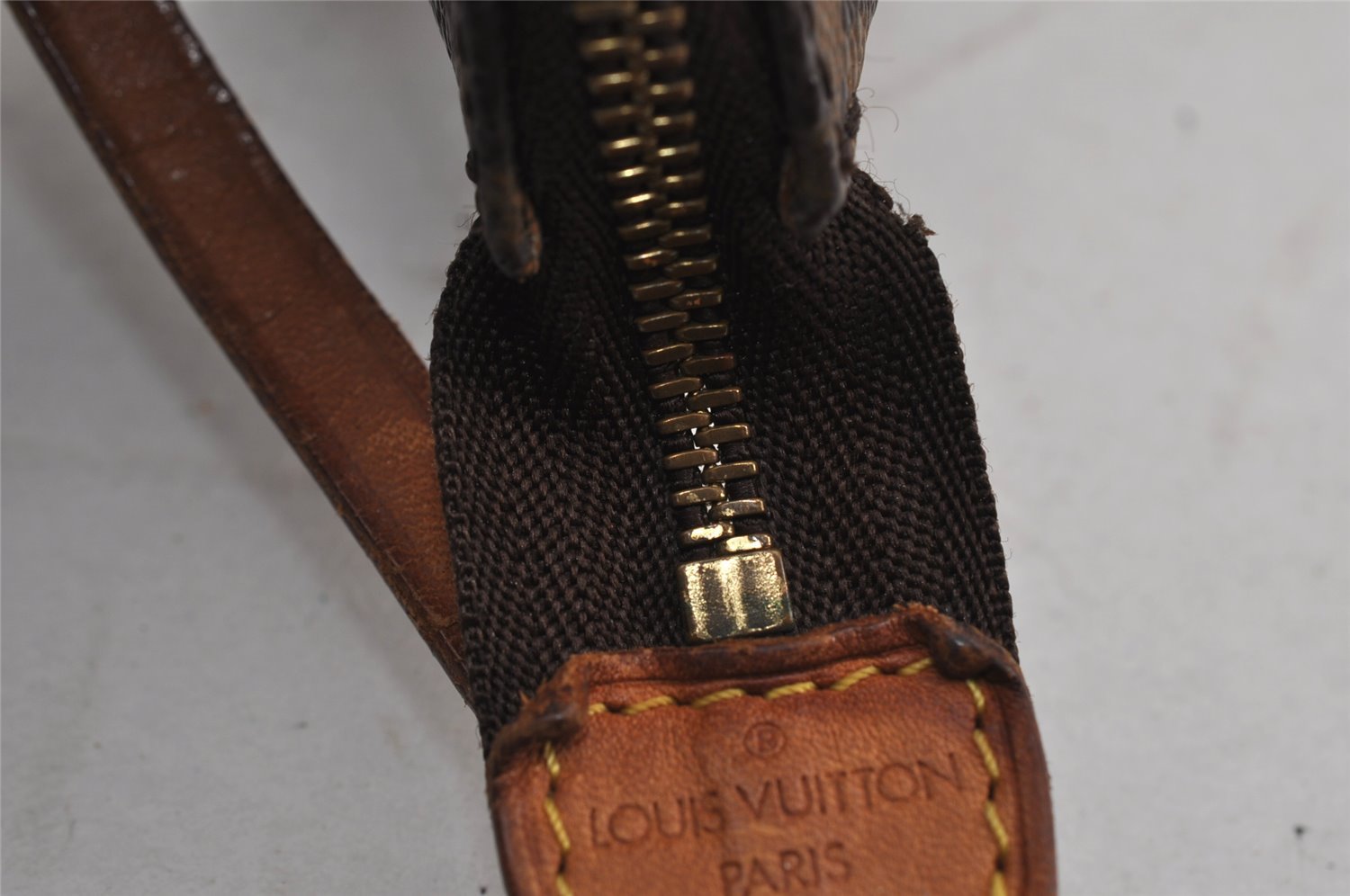 Authentic Louis Vuitton Monogram Pochette Accessoires Pouch M51980 LV 9486J