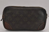 Auth Louis Vuitton Monogram Marly Dragonne PM Clutch Bag Old Model Junk 9489J