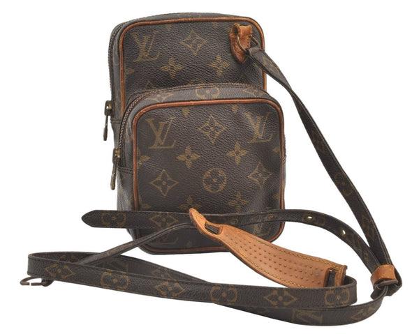 Auth Louis Vuitton Monogram Mini Amazone Shoulder Cross Bag M45238 LV Junk 9492J