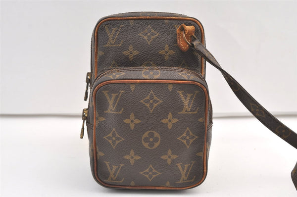 Auth Louis Vuitton Monogram Mini Amazone Shoulder Cross Bag M45238 LV Junk 9492J