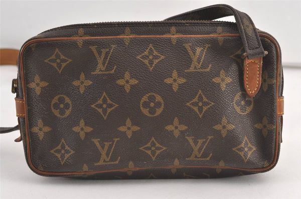 Auth Louis Vuitton Monogram Marly Bandouliere Shoulder Bag M51828 Junk 9496J