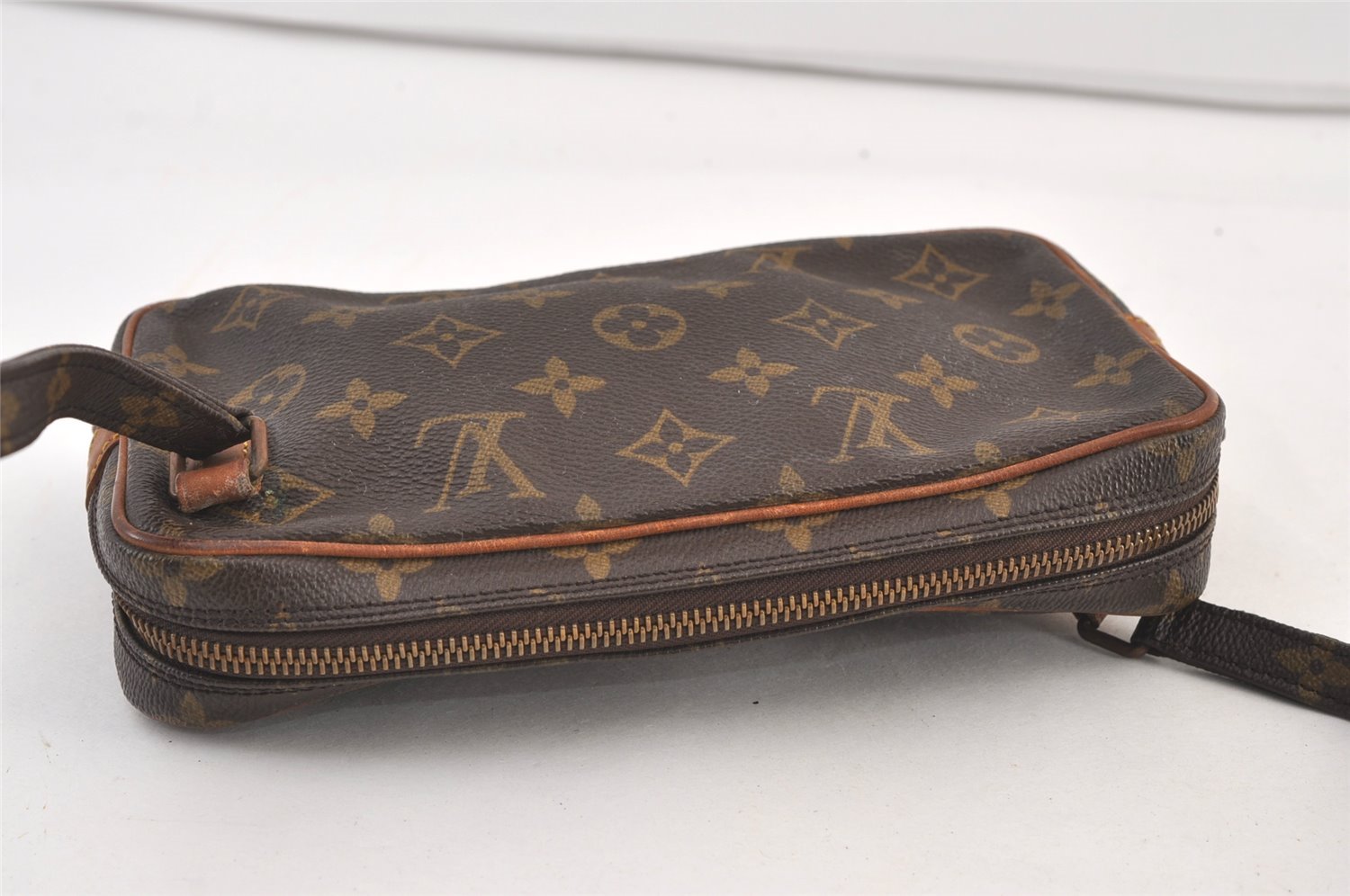 Auth Louis Vuitton Monogram Marly Bandouliere Shoulder Bag M51828 Junk 9496J