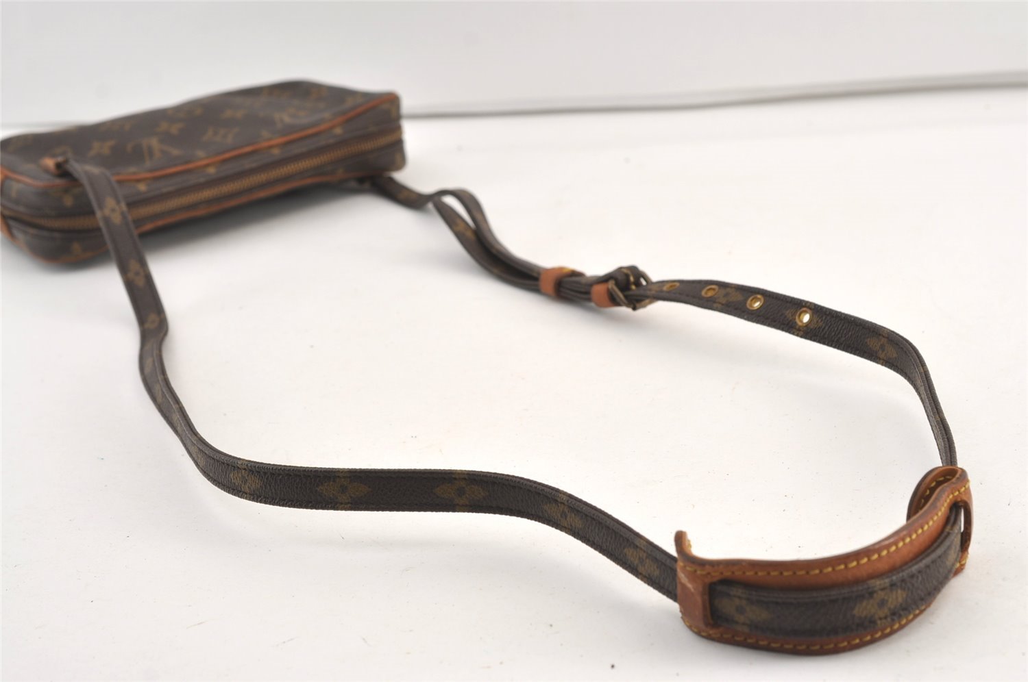 Auth Louis Vuitton Monogram Marly Bandouliere Shoulder Bag M51828 Junk 9496J