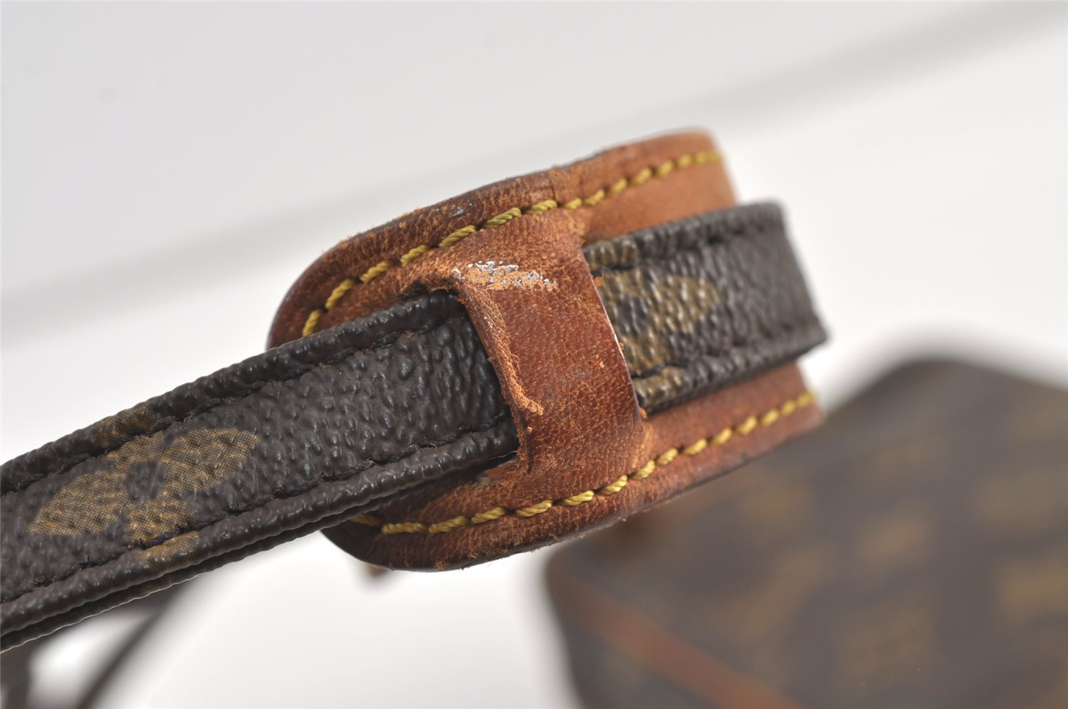 Auth Louis Vuitton Monogram Marly Bandouliere Shoulder Bag M51828 Junk 9496J