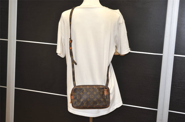 Auth Louis Vuitton Monogram Marly Bandouliere Shoulder Bag M51828 Junk 9496J