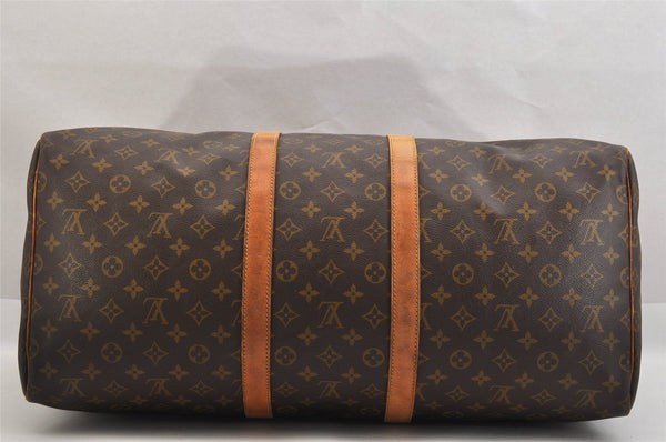 Authentic Louis Vuitton Monogram Keepall 55 Travel Boston Bag Old Model LV 9497J