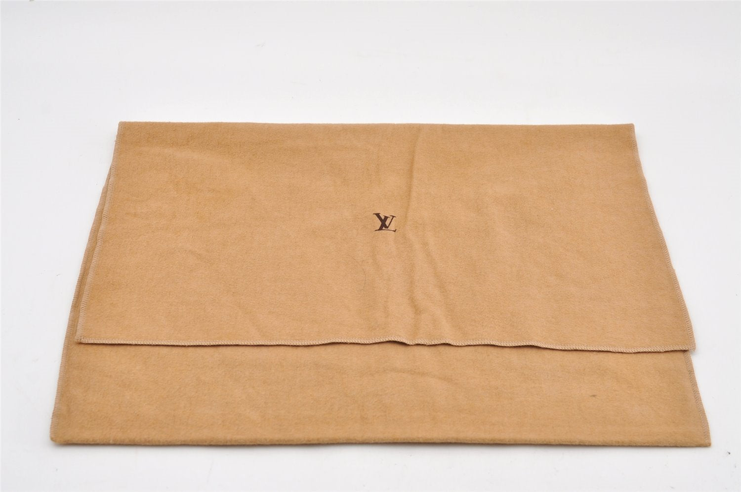 Authentic Louis Vuitton Dust Bag 10 Set Cotton Beige 17.3x13.6x0.2 LV 9499I