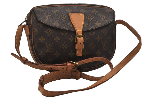 Authentic Louis Vuitton Monogram Jeune Fille MM M51226 Shoulder Cross Bag 9499J