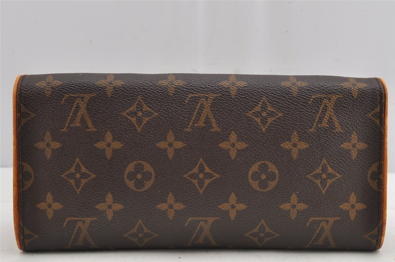 Authentic Louis Vuitton Monogram Pochette Twin GM Shoulder Bag M51852 LV 9501J