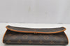 Authentic Louis Vuitton Monogram Pochette Twin GM Shoulder Bag M51852 LV 9501J