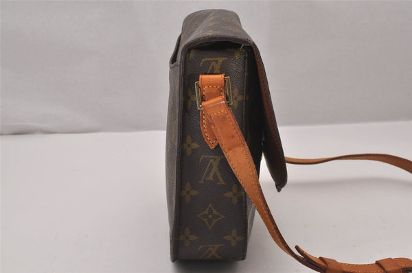 Authentic Louis Vuitton Monogram Saint Cloud GM M51242 Shoulder Cross Bag 9502I
