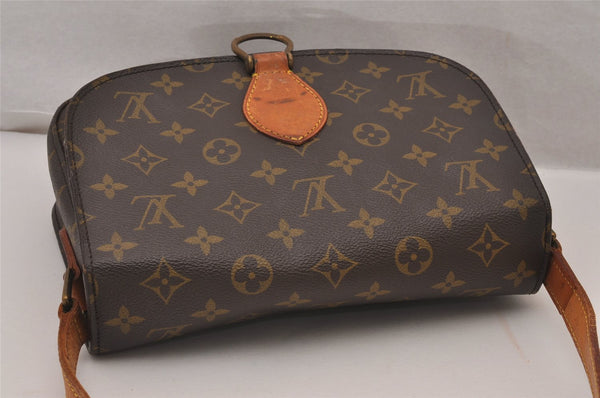 Authentic Louis Vuitton Monogram Saint Cloud GM M51242 Shoulder Cross Bag 9502I