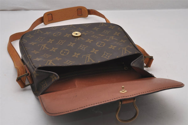Authentic Louis Vuitton Monogram Saint Cloud GM M51242 Shoulder Cross Bag 9502I