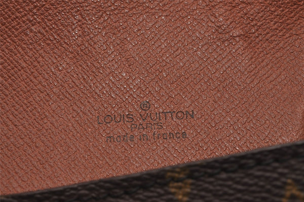 Authentic Louis Vuitton Monogram Saint Cloud GM M51242 Shoulder Cross Bag 9502I