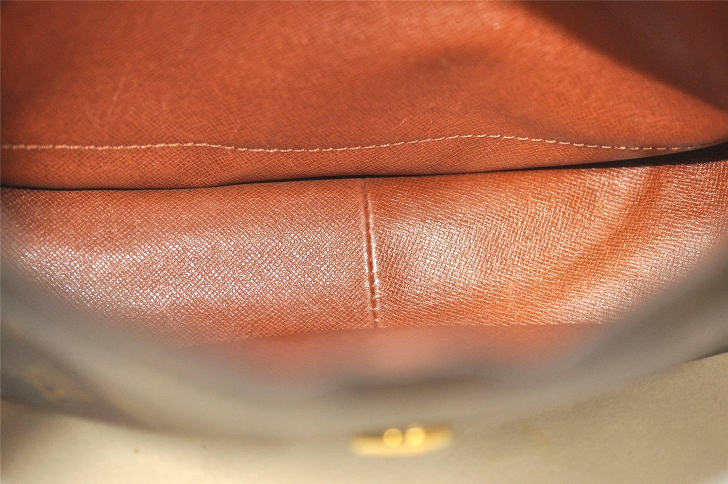 Authentic Louis Vuitton Monogram Saint Cloud GM M51242 Shoulder Cross Bag 9502I