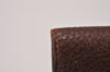 Authentic HERMES Dogon GM Leather Long Wallet Purse Brown Box 9505I