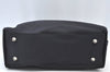Authentic PRADA Nylon Tessuto Leather Shoulder Hand Bag Purse Black 9506H