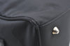 Authentic PRADA Nylon Tessuto Leather Shoulder Hand Bag Purse Black 9506H