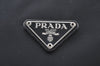 Authentic PRADA Nylon Tessuto Leather Shoulder Hand Bag Purse Black 9506H
