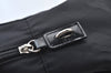 Authentic PRADA Nylon Tessuto Leather Shoulder Hand Bag Purse Black 9506H