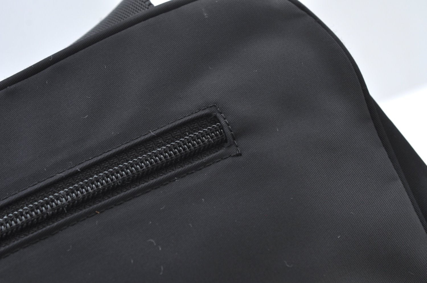 Authentic PRADA Nylon Tessuto Leather Shoulder Hand Bag Purse Black 9506H