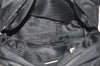Authentic PRADA Nylon Tessuto Leather Shoulder Hand Bag Purse Black 9506H