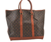 Auth Louis Vuitton Monogram Sac Weekend GM Vintage Tote Hand Bag M42420 LV 9506J