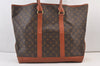 Auth Louis Vuitton Monogram Sac Weekend GM Vintage Tote Hand Bag M42420 LV 9506J