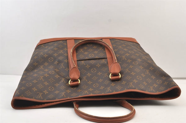 Auth Louis Vuitton Monogram Sac Weekend GM Vintage Tote Hand Bag M42420 LV 9506J