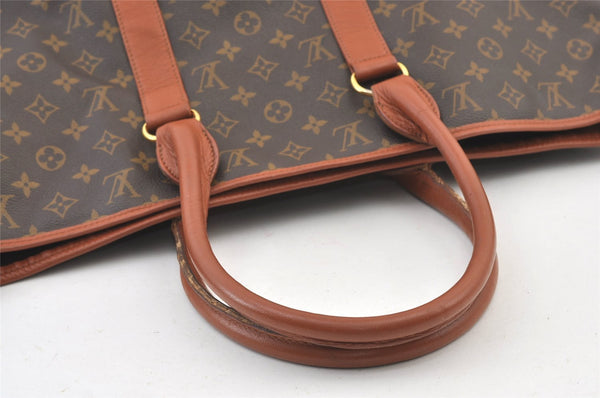 Auth Louis Vuitton Monogram Sac Weekend GM Vintage Tote Hand Bag M42420 LV 9506J