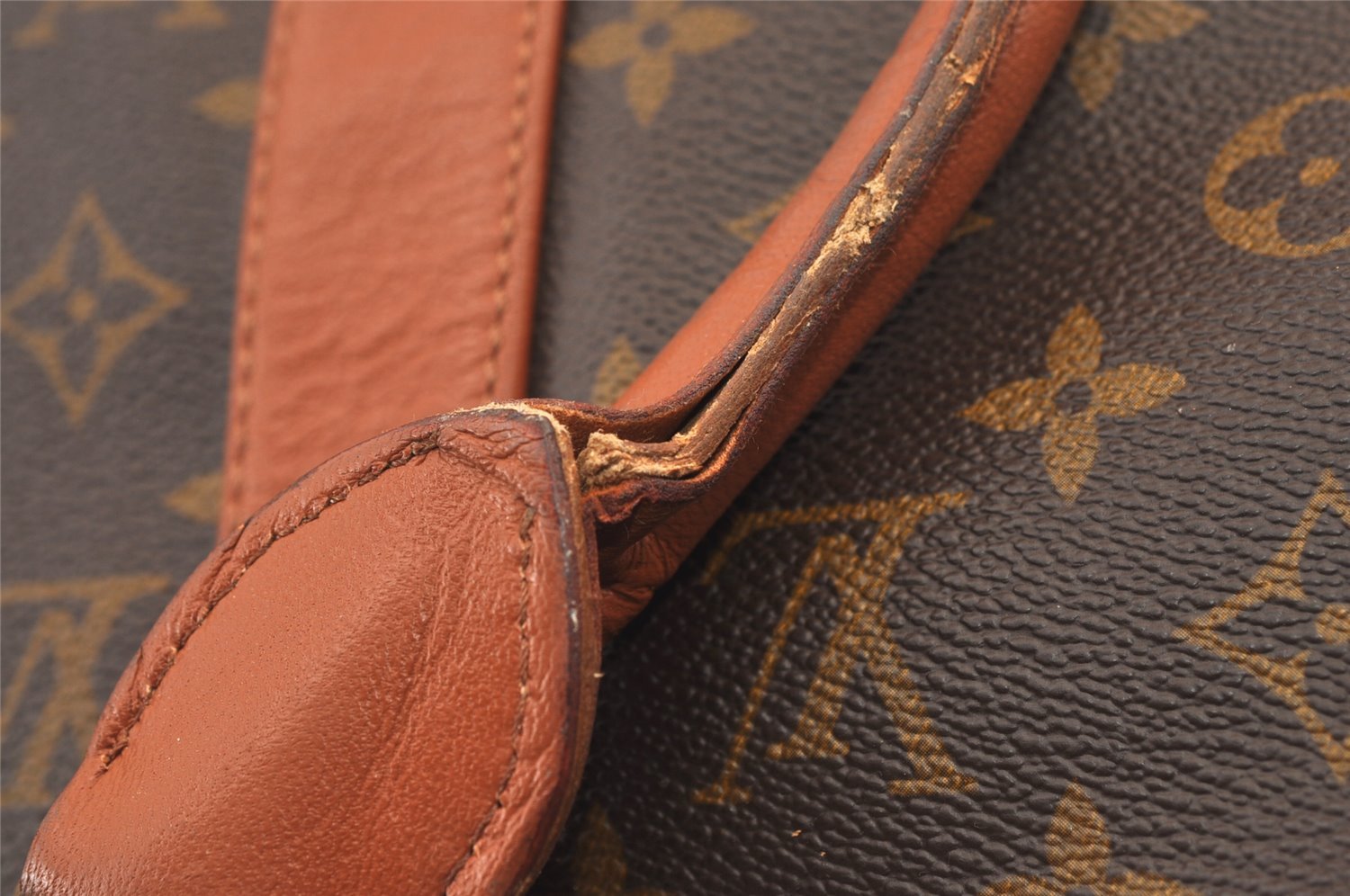 Auth Louis Vuitton Monogram Sac Weekend GM Vintage Tote Hand Bag M42420 LV 9506J