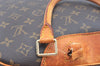 Authentic Louis Vuitton Monogram Deauville Hand Bag M47270 LV Junk 9509G