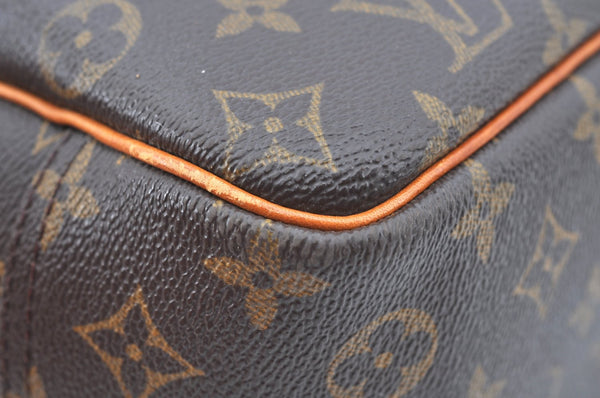 Authentic Louis Vuitton Monogram Deauville Hand Bag M47270 LV Junk 9509G