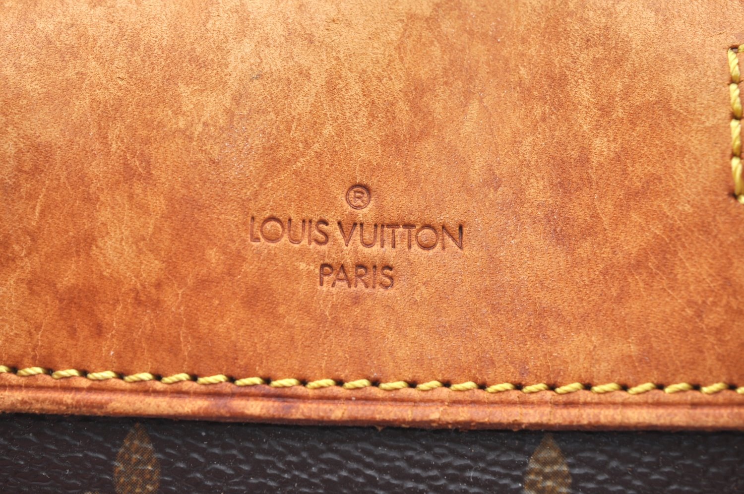 Authentic Louis Vuitton Monogram Deauville Hand Bag M47270 LV Junk 9509G