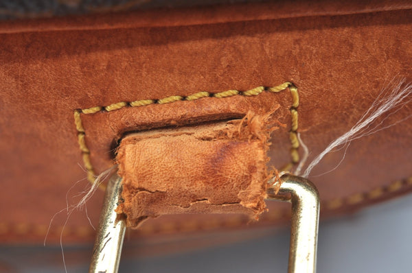 Authentic Louis Vuitton Monogram Deauville Hand Bag M47270 LV Junk 9509G